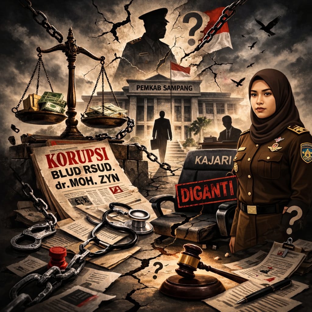 “Kasus terbengkalai kepala kejari diganti, ada apa pemerintah sampang.?