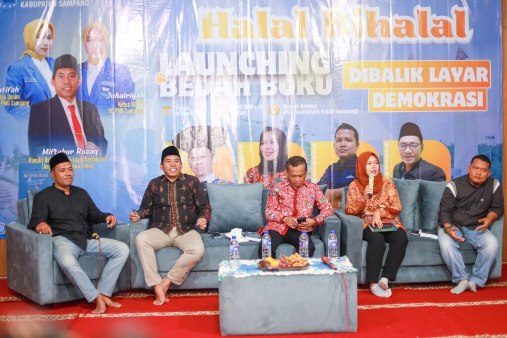 PC PMII Sampang laksanakan Halal bihalal: Launching dan bedah buku serta pengisian E-PMII Sampang
